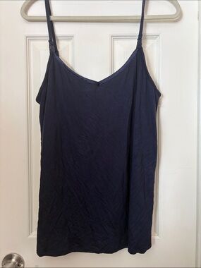 Maternity Navy Blue nursing cami